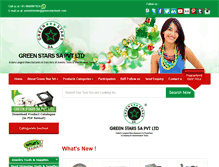 Tablet Screenshot of greenstarstools.com